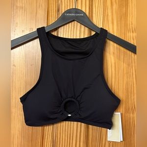 NWT Black Michael Kors Sz S swimsuit top